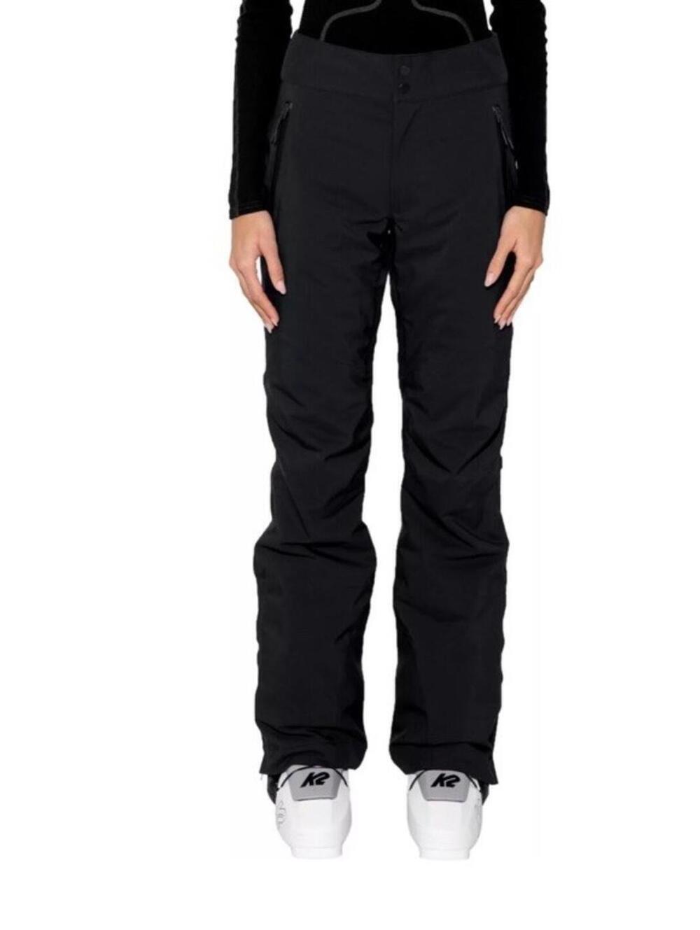 $295 Halfdays Alessandra Insulated High-Waisted Ski Pants Black Women's Size L - Picture 4 of 11